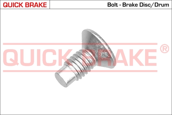 Bolt, brake disc
